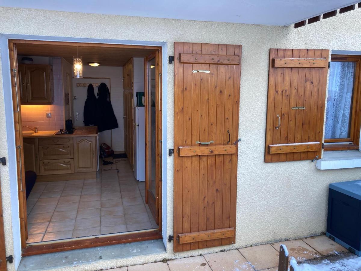 Appartement 2 Pieces Pieds Des Pistes Terrasse Face A La Montagne Bernex Exteriör bild